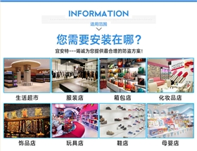 人流量計數(shù)器聲磁防盜系統(tǒng)使用場所